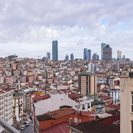 Apartamento Modern Apartment With Balcony Kagithane Istambul